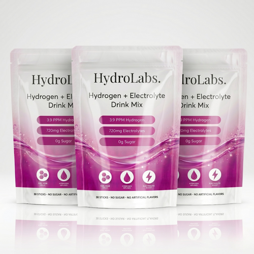 3x Hydrogen + Electrolyte Mix