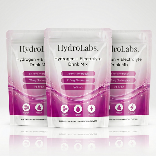3x Hydrogen + Electrolyte Mix