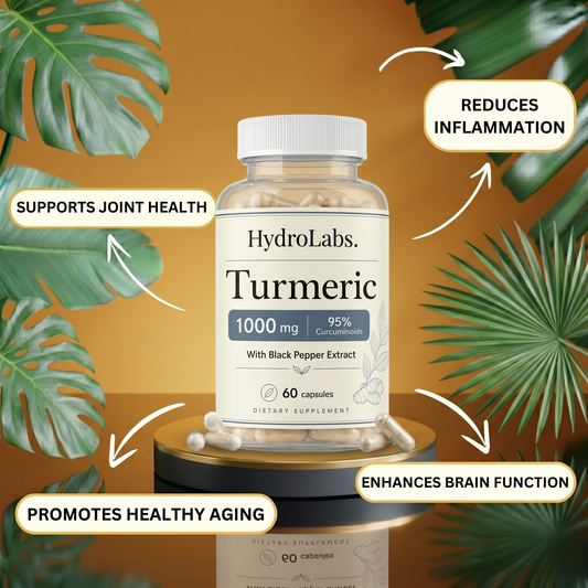 HydroLabs Turmeric Complex — 1 Bottle (30-day supply)