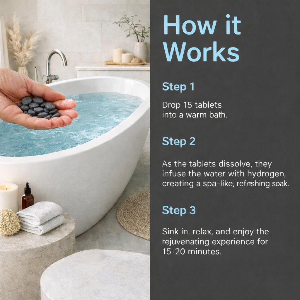 Hydrogen Bath Tablets